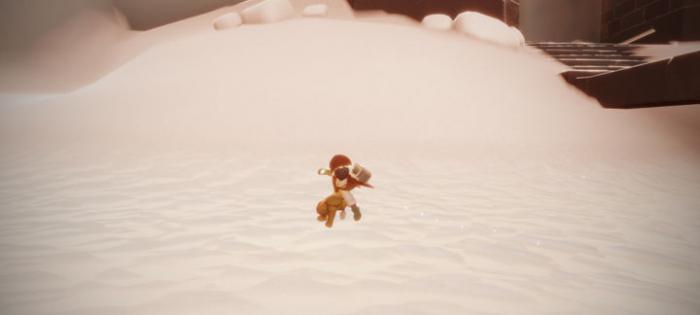 光遇先祖舞台滑雪怎么过3