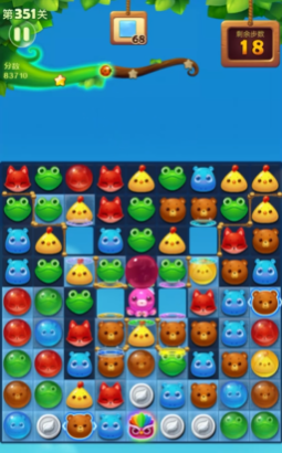 开心消消乐351关怎么过2