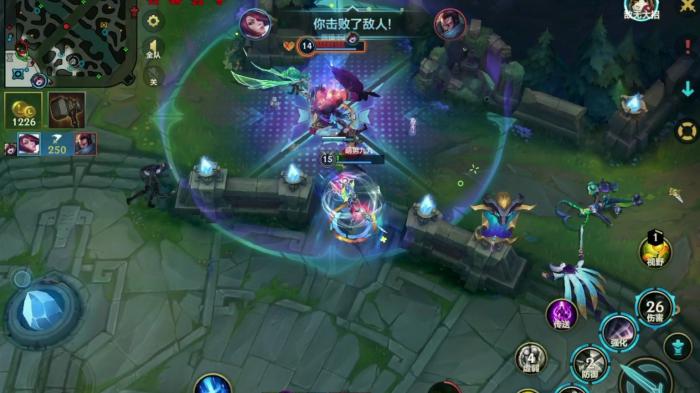 英雄联盟手游剑姬大招如何放出1