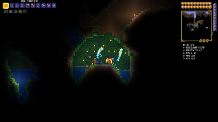 泰拉瑞亚1.4如何找附魔剑2