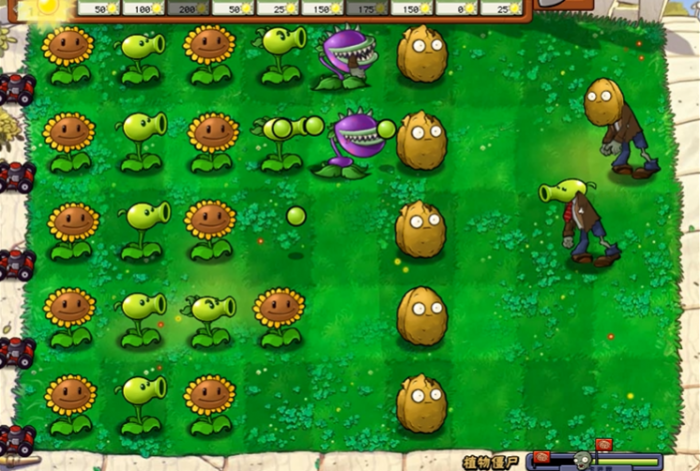 植物大战僵尸的植物僵尸怎么打3