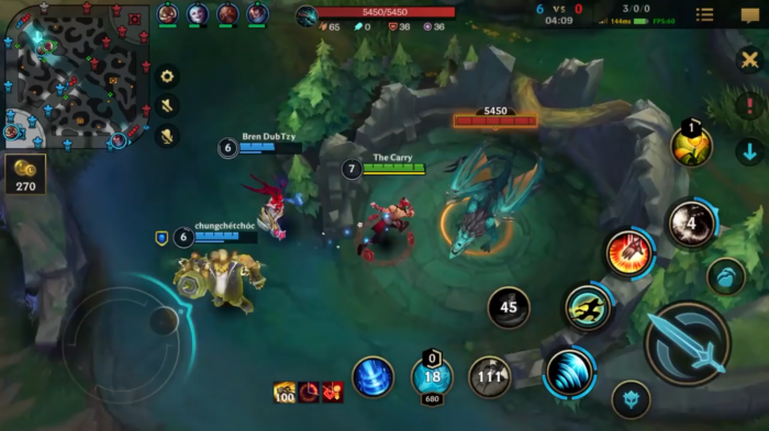 英雄联盟手游里英雄走哪些路2