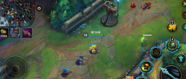 英雄联盟手游中路怎么控线1