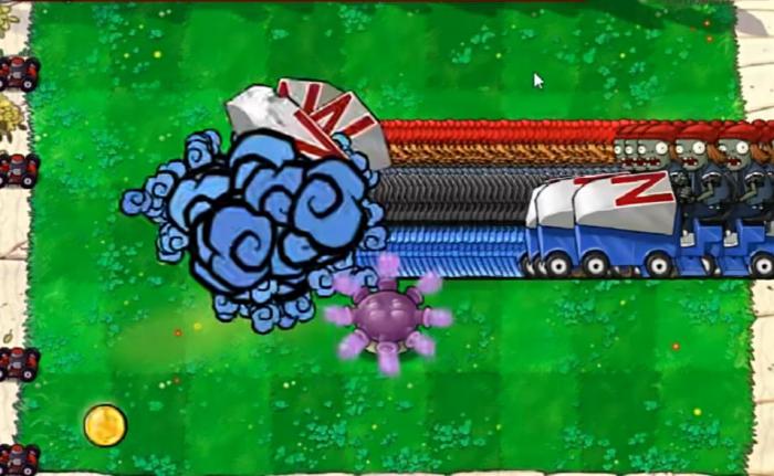 植物大战僵尸忧郁菇种在哪里好1