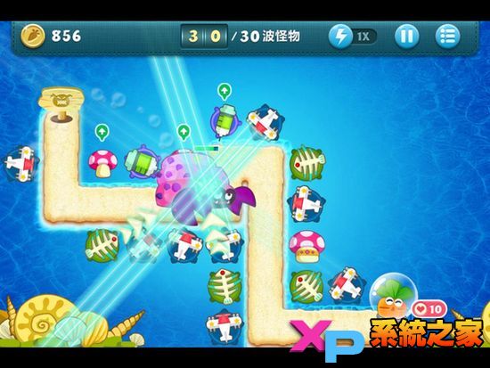 保卫萝卜深海模式详尽图文攻略6