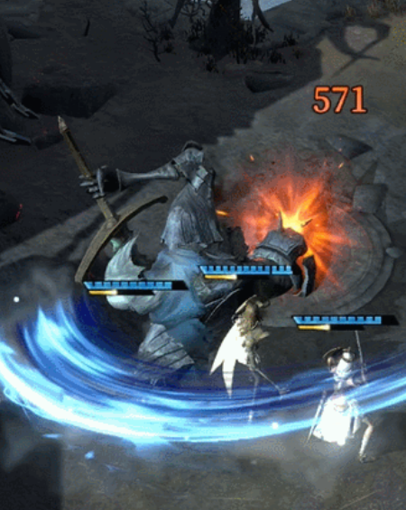 地下城堡4辉月骑士打法2