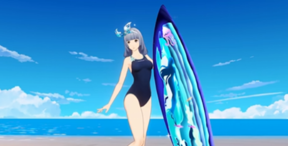 女神异闻录夜幕魅影佐原海夕夏日皮肤解析2