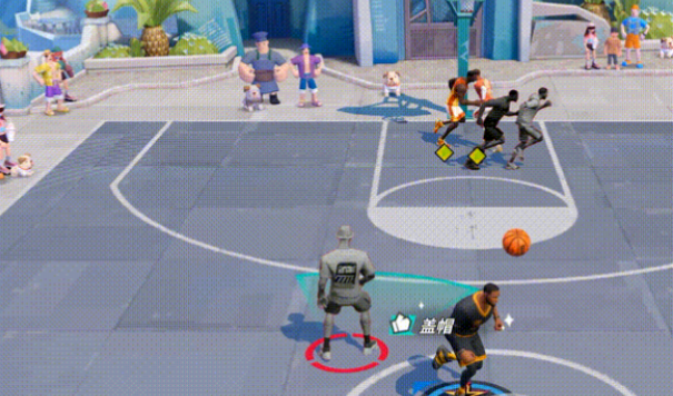 全明星街球派对詹姆斯玩法介绍2