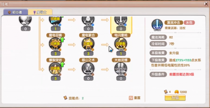 飞飞重逢法师技能加点攻略2