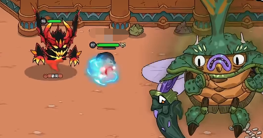 英勇之地盾甲虫怎么打1