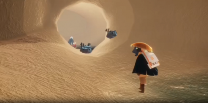 光遇怎么快速扫翻螃蟹1