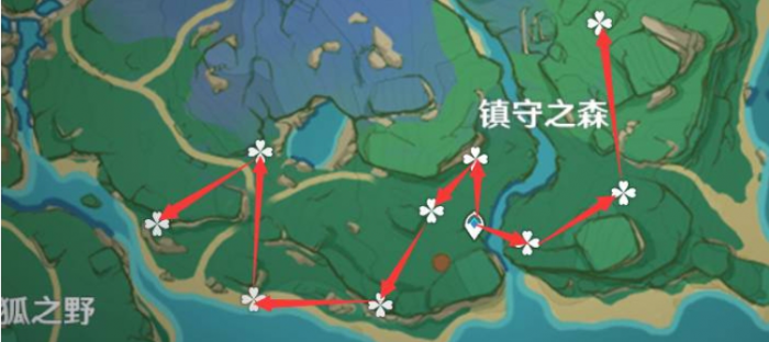 原神绯樱绣球位置在哪5