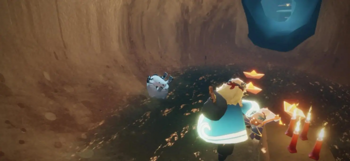 怎样才能在光遇中顺利完成抛上去的动作1