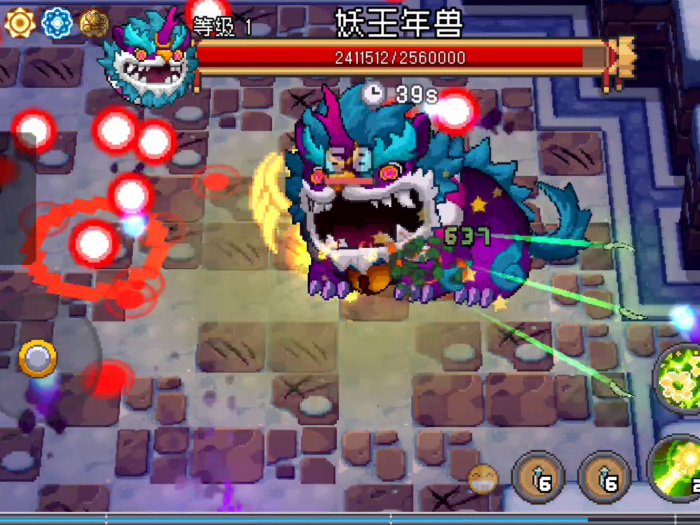 元气骑士前传年兽怎么打1