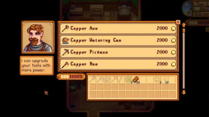 星露谷物语工具有哪些机制玩法2