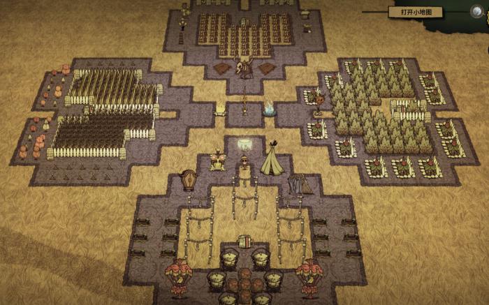 饥荒怎么探图与建家3