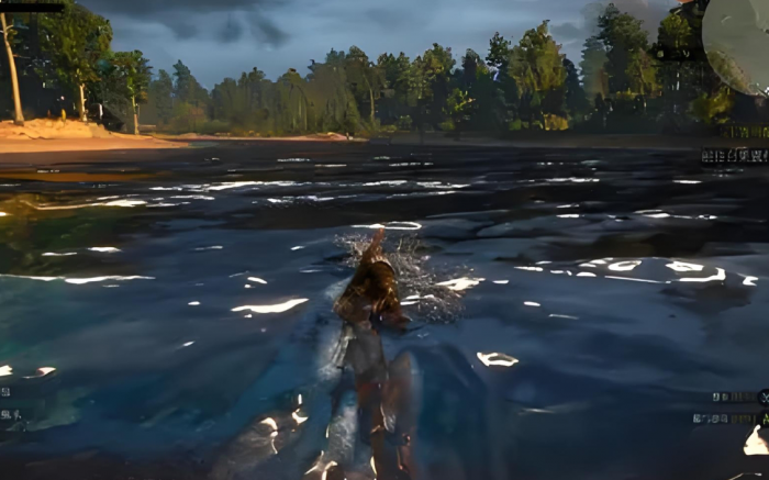 巫师三怎么下水开宝箱1