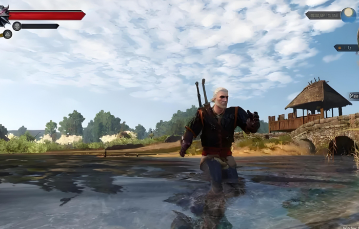 巫师三怎么下水开宝箱2