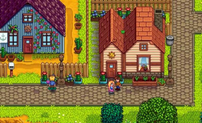 星露谷物语海莉的家在哪里1