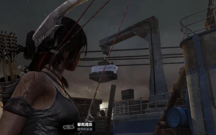 古墓丽影11怎么荡绳子3