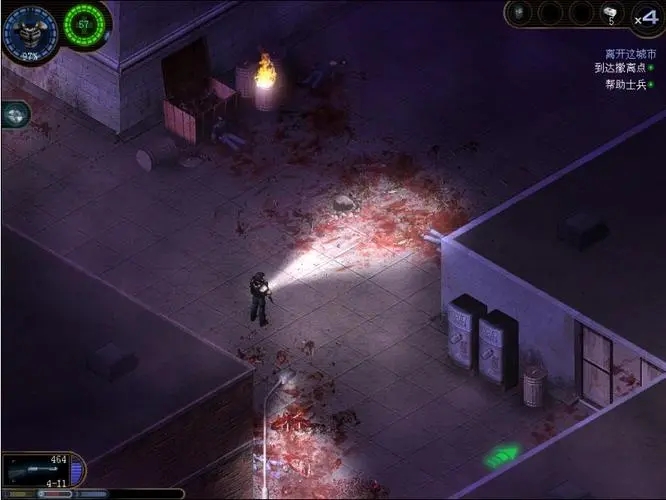 孤胆枪手2第10关隐蔽怎么打2