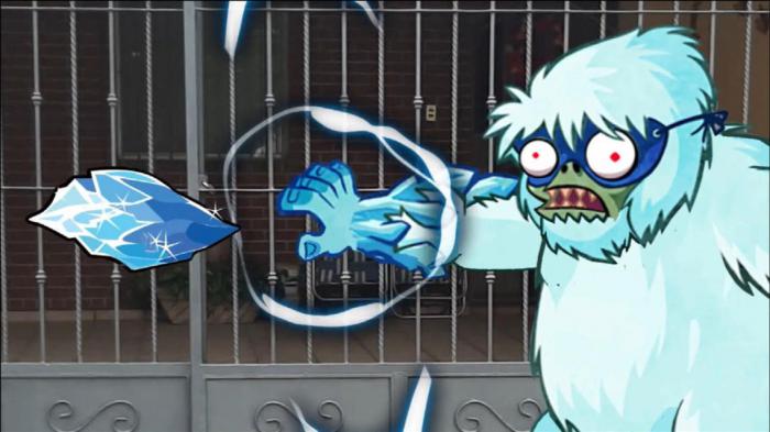 植物大战僵尸雪怪僵尸在哪一关1