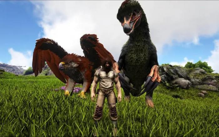 方舟生存进化怎么抓镰刀龙3