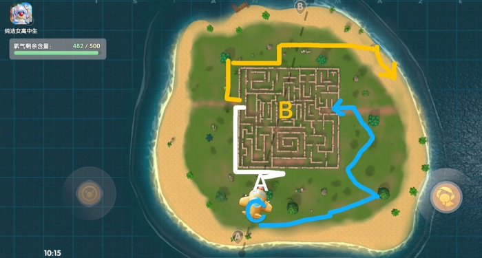 摩尔庄园海岛迷宫怎么玩2