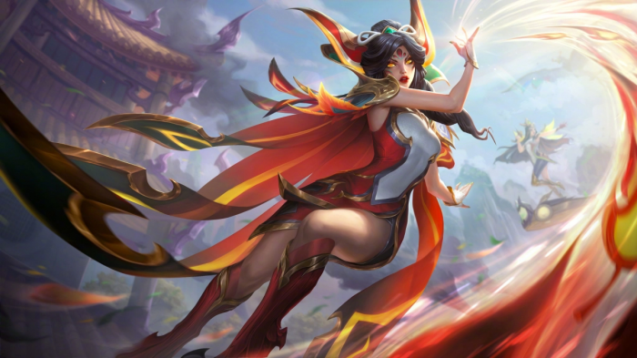 英雄联盟手游逆羽霞有哪些技能1