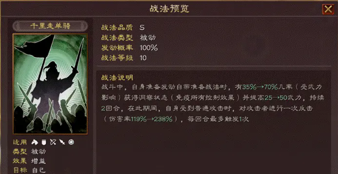 三国志战略版千里走单骑怎么样1