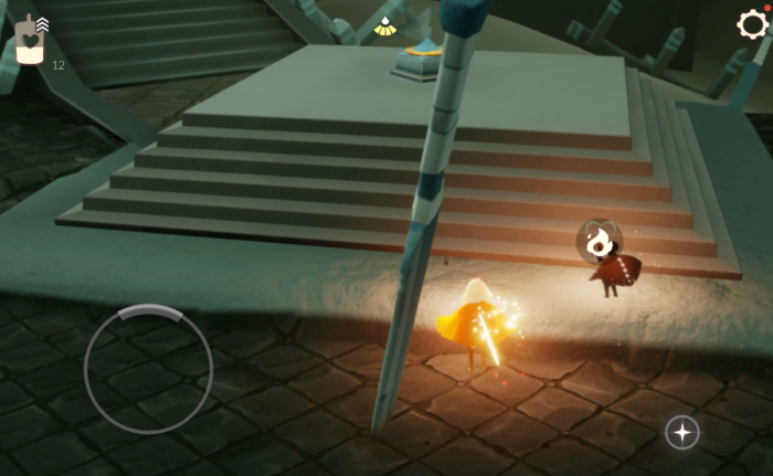 光遇怎么找墓土投石器1