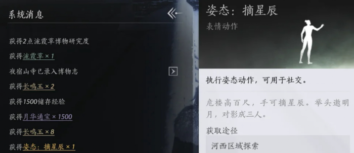 燕云十六声凉州隐藏成就和动作有哪些2
