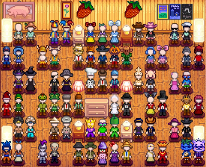 星露谷物语男角色套装有哪些2