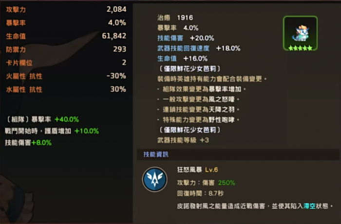 坎公骑冠剑土花二专值得抽取吗3