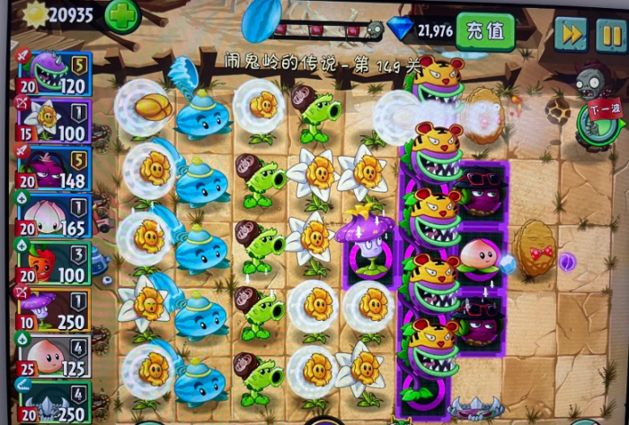 植物大战僵尸西部无尽气流阵怎么玩1