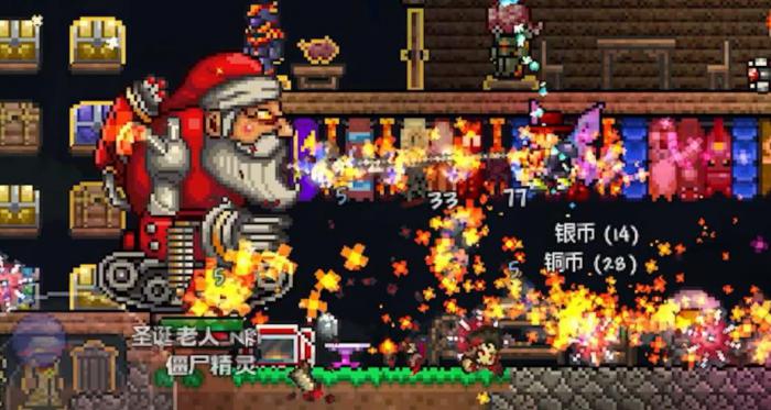 泰拉瑞亚圣诞坦克怎么打2