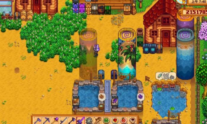 星露谷物语宝石复制机怎么使用1