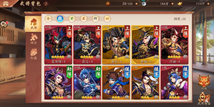 少年三国志魏国金将阵容怎么玩1