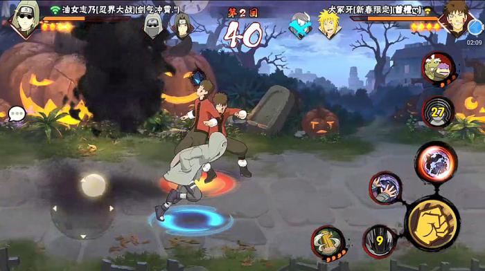 火影忍者手游真实瀑布怎么过2