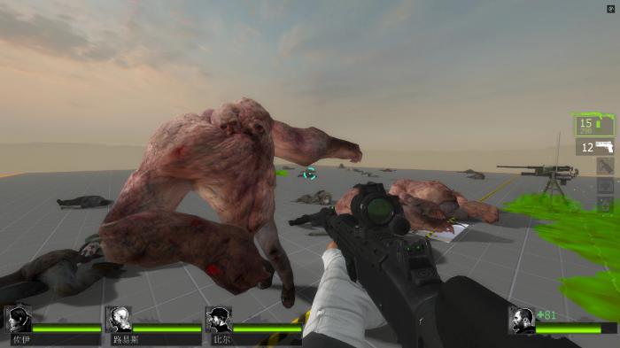 求生之路2怎么近战击杀坦克1