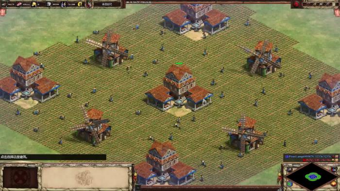 帝国时代2一个农民怎么种3个田2