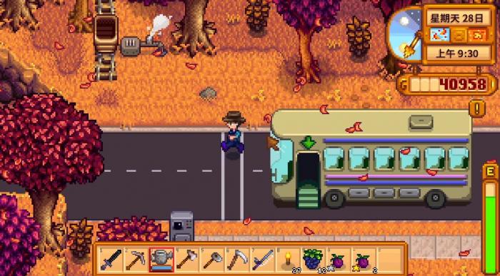 星露谷物语怎么修理巴士2