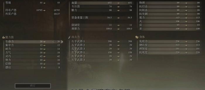 艾尔登法环125级怎么加点2