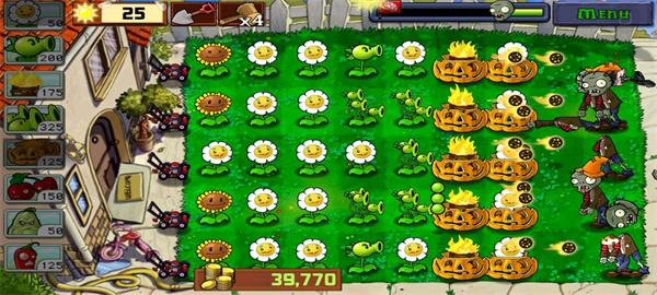版植物大战僵尸怎么玩小游戏2