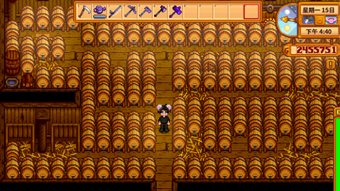 星露谷物语酿酒用什么品质1