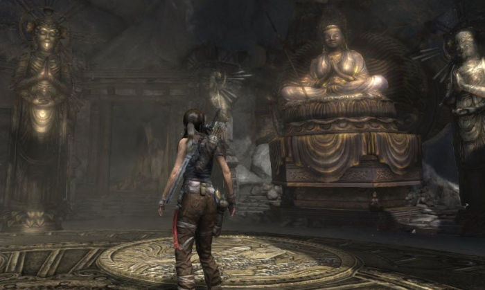 古墓丽影寺庙大殿怎么过关3