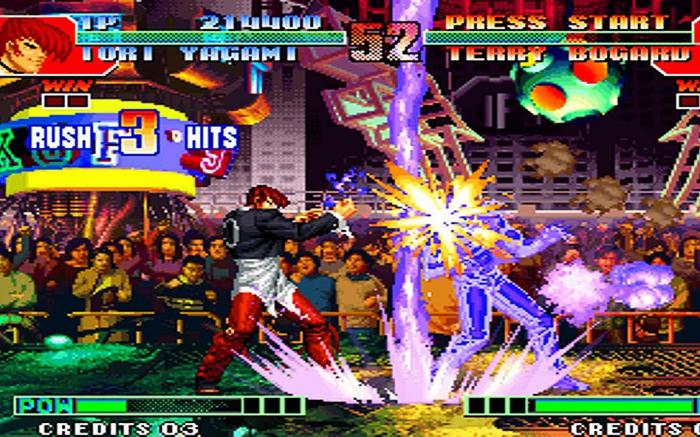 拳皇97怎么玩双人模式街机1