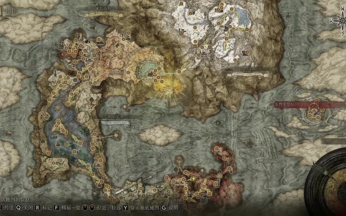 艾尔登法环地图全开有什么用1