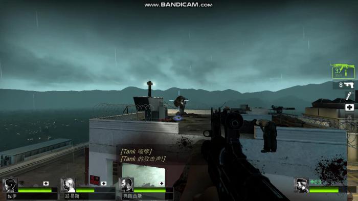 求生之路2天台怎么过1