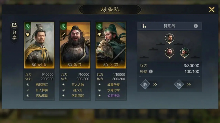 三国谋定天下S1核心武将有哪些2